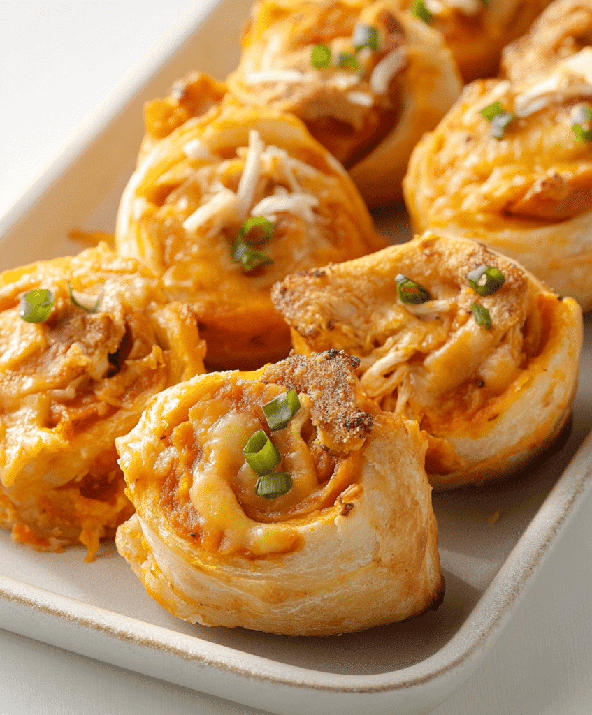 Buffalo Chicken Pizza Rolls Recipe